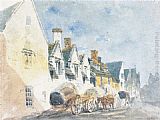 Thomas Girtin Street in Weymouth, Dorset painting